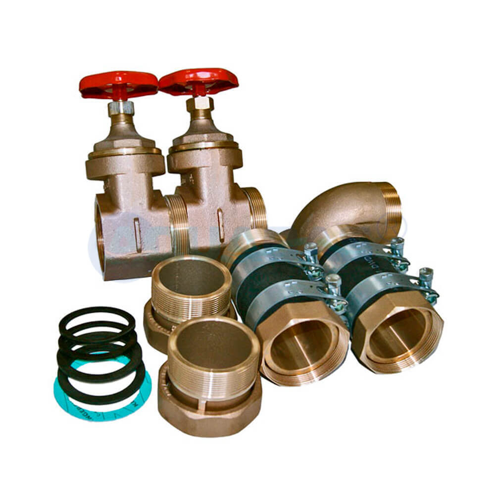 Комплект обвязки противотока Hugo Lahme TAIFUN-DUO 2 1/2" (7610550)