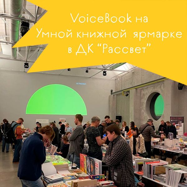 VoiceBook на умной ярмарке в ДК &quot;Рассвет&quot;