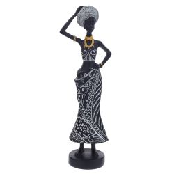 GAEM Фигурка декоративная "Африканка", L7 W6 H26,5 см