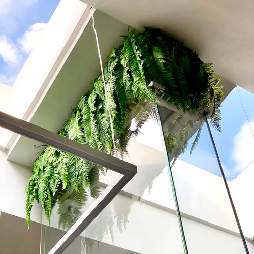 20.04. Искусственные папоротники для декора фонтана. "Стройкомплекс Group" г.Майкоп