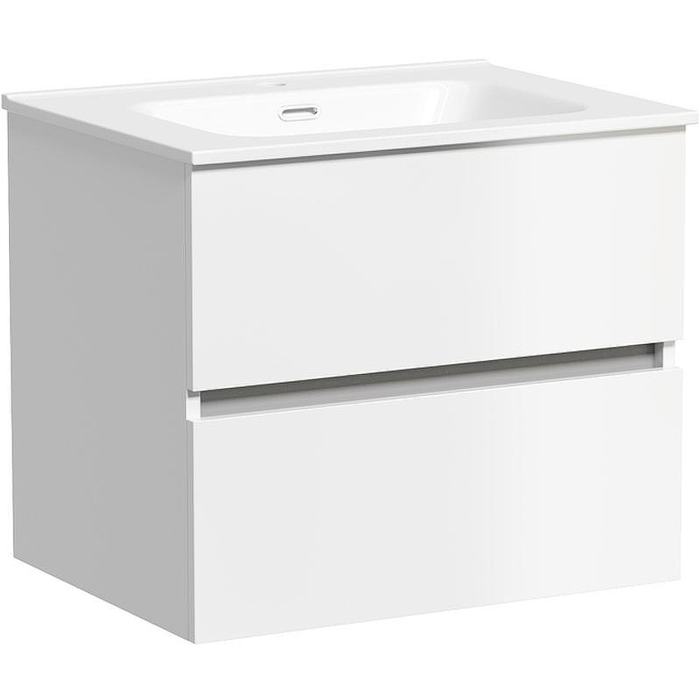 Тумба под раковину Sancos Urban 60 UR60W подвесная Белый глянец