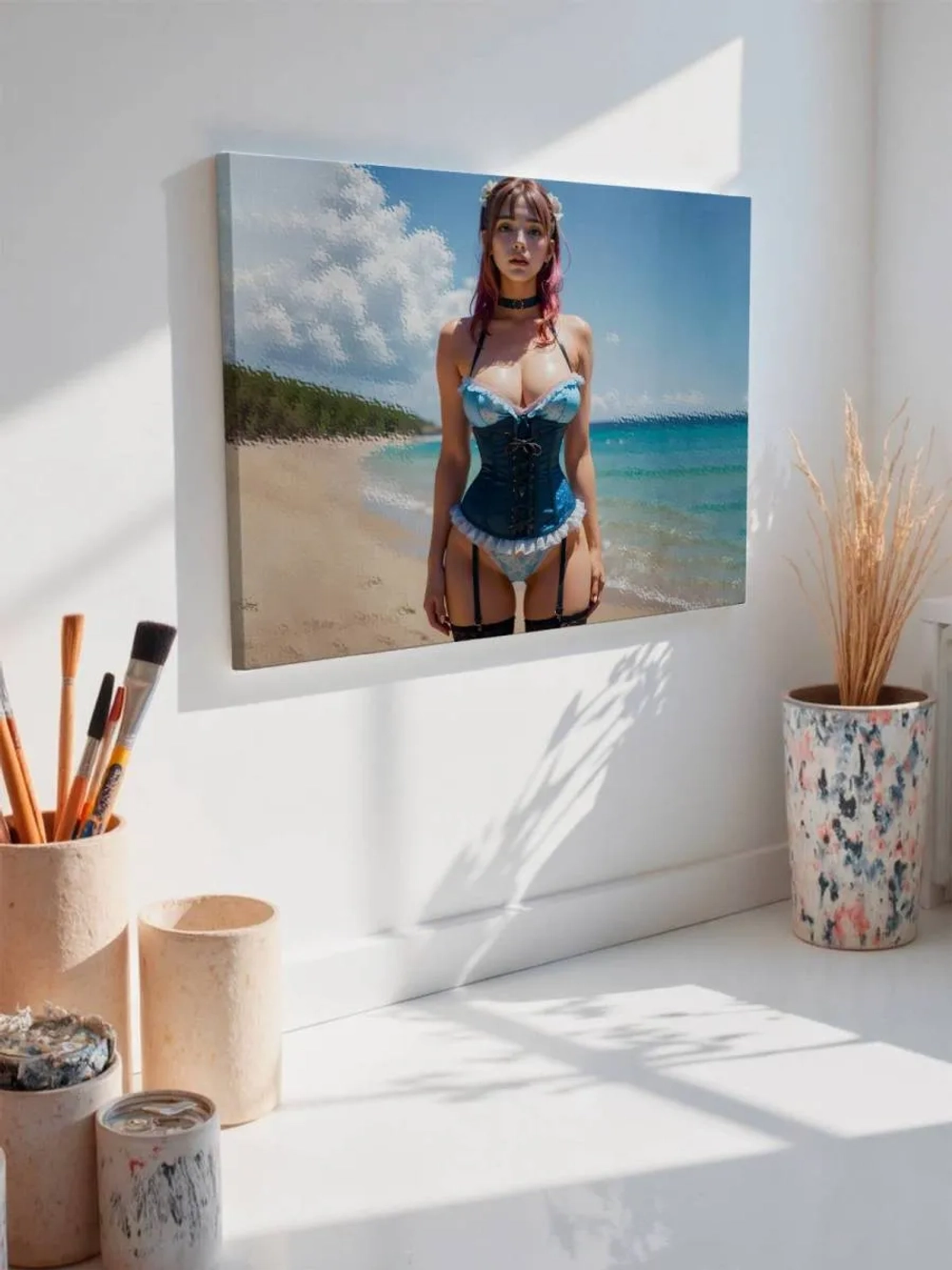 Картина на стену 40 X 50 Девушка