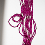 Шпинель синтетическая "Гранат родолит", 2,3мм, шар