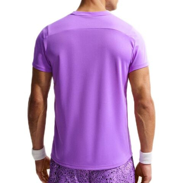 Мужская теннисная футболка Nike Court Victory - bright violet/white