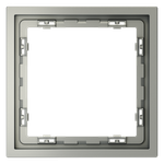 Рамка пластиковая VOLTUM S70 на 1 пост, (сталь)
