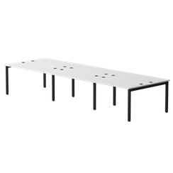 Бенч-система на 6 мест Everprof EVO на металлокаркасе 4140х670(1370)x755