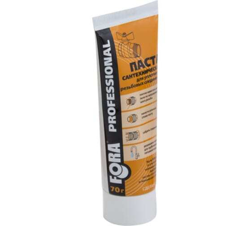 Паста для уплотнения резьбовых соединений 70гр, вода Fora