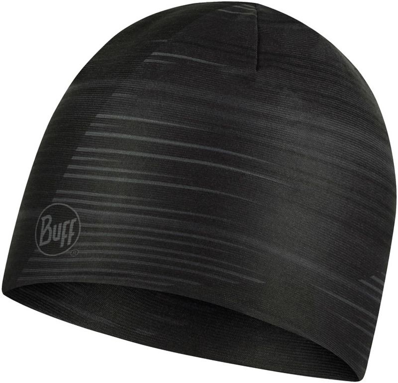 Тонкая теплая спортивная шапка Buff Hat Thermonet Refik Black Фото 1