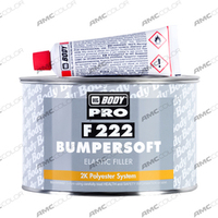 Body Шпатлевка PRO 222 BUMPERSOFT черная (1кг)