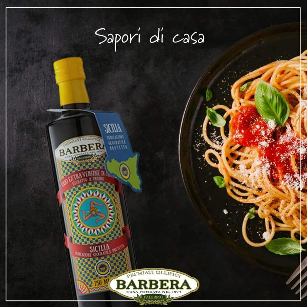 Оливковое масло BARBERA SICILIA I.G.P. Extra Virgin 750 мл Италия