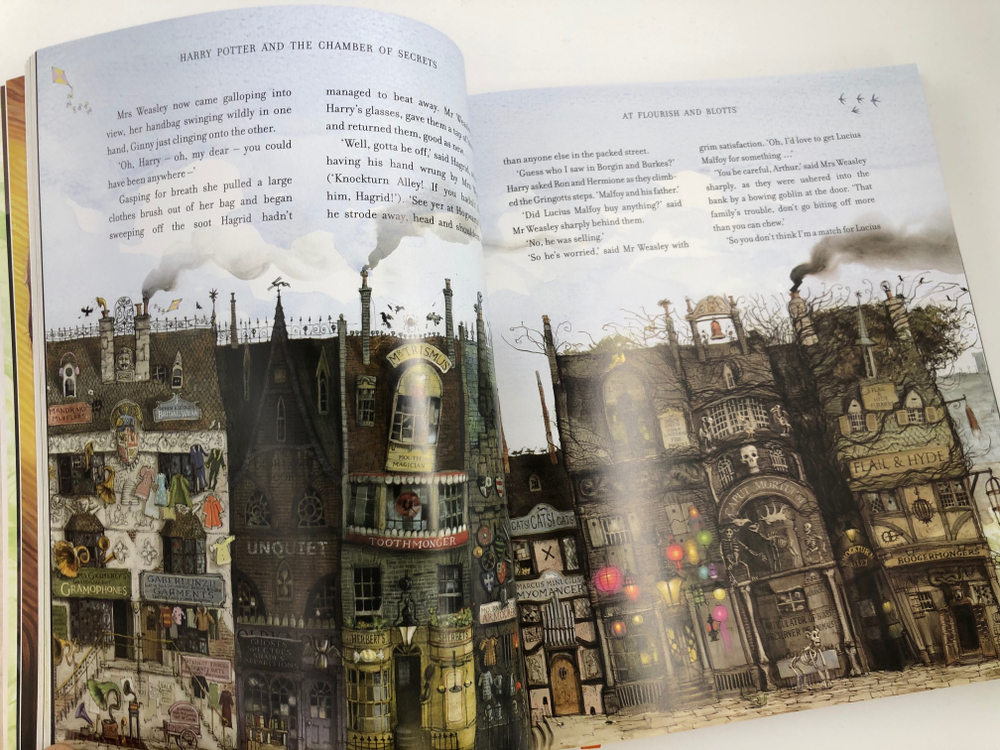 Harry Potter & the Chamber of Secrets - illustrated ed. (HB)