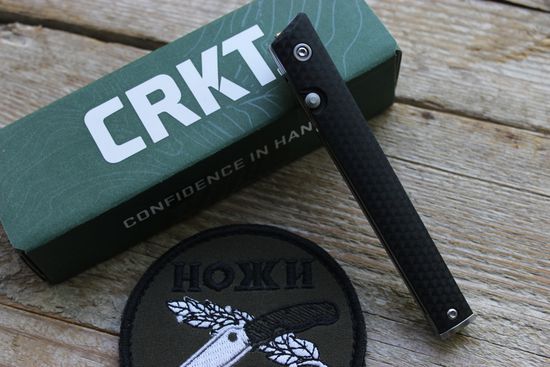 Складной нож CRKT 7096 CEO c клинком из стали 8Cr13MoV, рукоять GRN