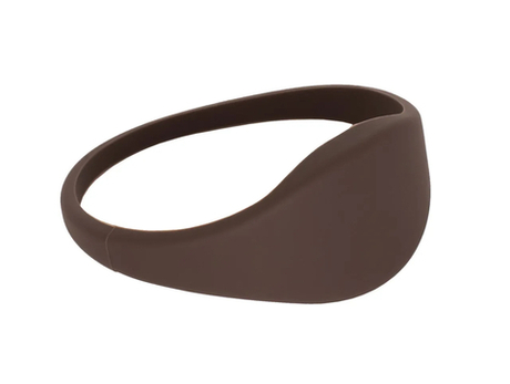 RFID браслет доступа EM-Marine “SLIM” КОРИЧНЕВЫЙ, диаметр 65 мм