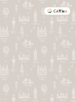 Постельное белье Milky Garden "Foggy Albion" семейное  Наволочка 50х70 см 2 шт  Простынь  240х215 см  Пододеяльник 145х215 см(2шт)