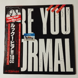 Винтажная виниловая пластинка LP 10cc Look Hear (Japan 1980) (Obi) Welcome To The World