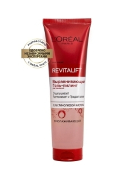 L'Oreal Paris Гель-пилинг для умывания Revitalif, выравнивающий, 150 мл