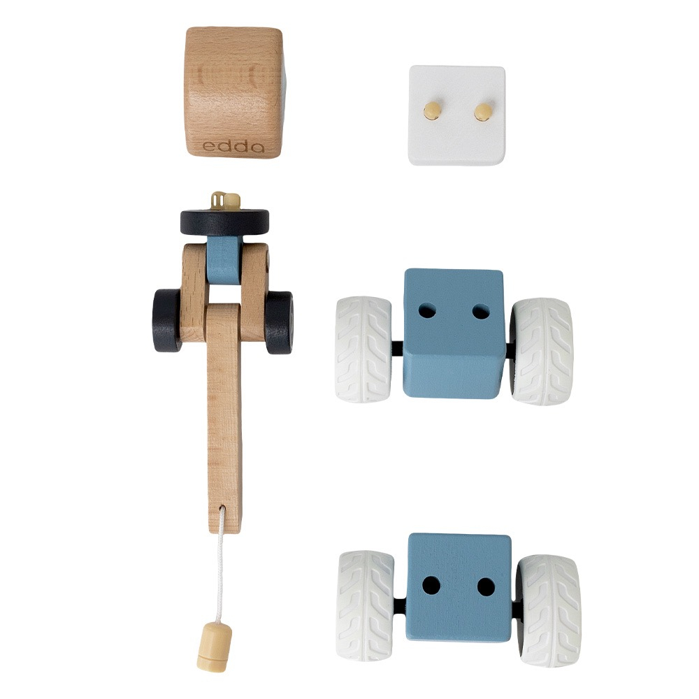 Машинка-конструктор edda, Автокран с магнитом