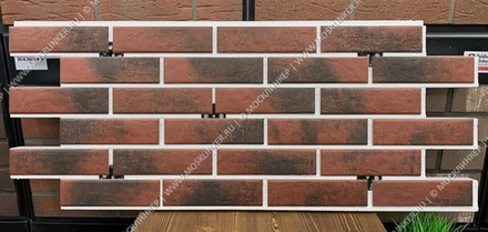 Клинкерная термопанель ППС BestPoint Exclusive Red Wine 1020х455 мм