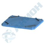 Крышка на контейнер 640 л Анион(1215x1015x45см;синий) - арт.559520