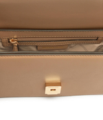 Кожаная сумка-трапеция Michael Kors - бежевый(30T4GD8S6L)