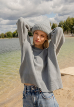 Шапка бини из кашемира