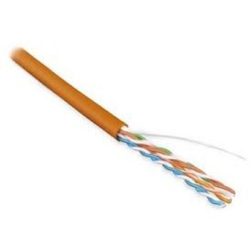 Витая пара Кабель NEOMAX [NM710111-100М-РТ] U/UTP cat.5e 4x2x0.52, 24 AWG, Медь, внутренний, ZH нг(А)-HF (LSZH), 100м, оранжевый