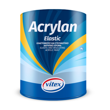 VITEX ACRYLAN ELASTIC - эластомерная фасадная краска 4-в-1: герметизирует, изолирует, защищает, дышит