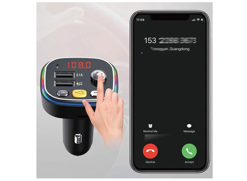 Авто FM трансмиттер CAR BT C20 Bluetooth