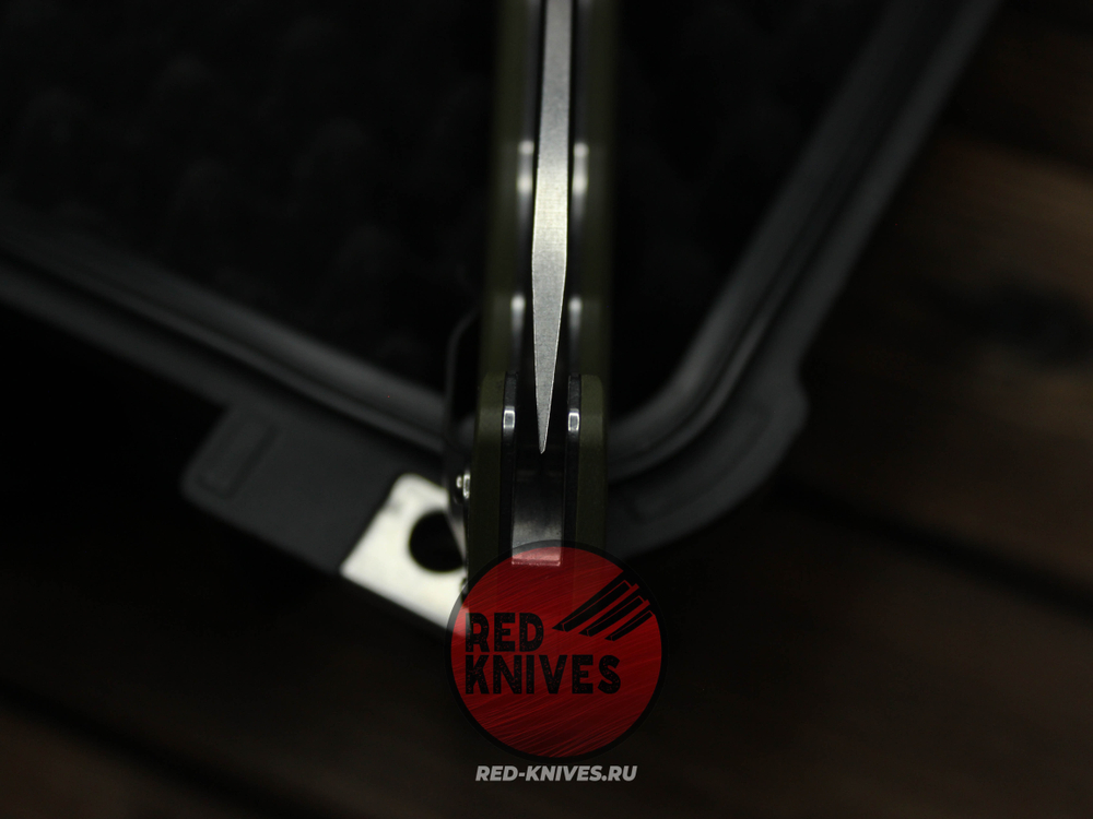 Нож Cold Steel 5 Max - руокять зеленый G10, светлый клинок