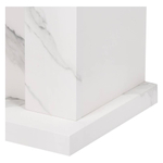 Каминокомплект:Очаг Electrolux EFP/P-1020LS, портал Simple Classic белый мрамор НС-1341148