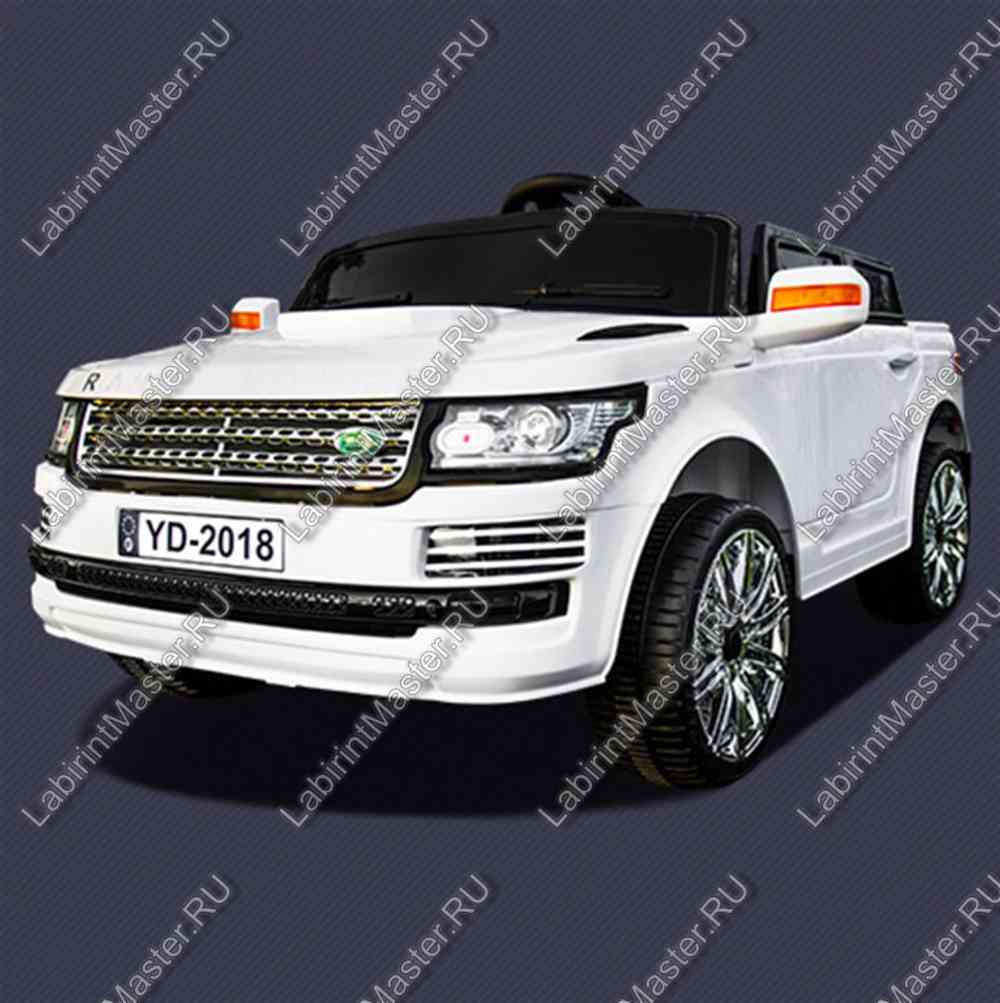 Детский электромобиль "Lover Rand YD-2018" белый
