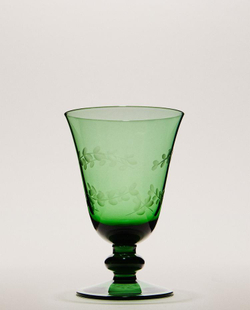 ZARA HOME РОЖДЕСТВЕНСКИЙ БОКАЛ ДЛЯ ВИНА, ЗЕЛЕНЫЙ