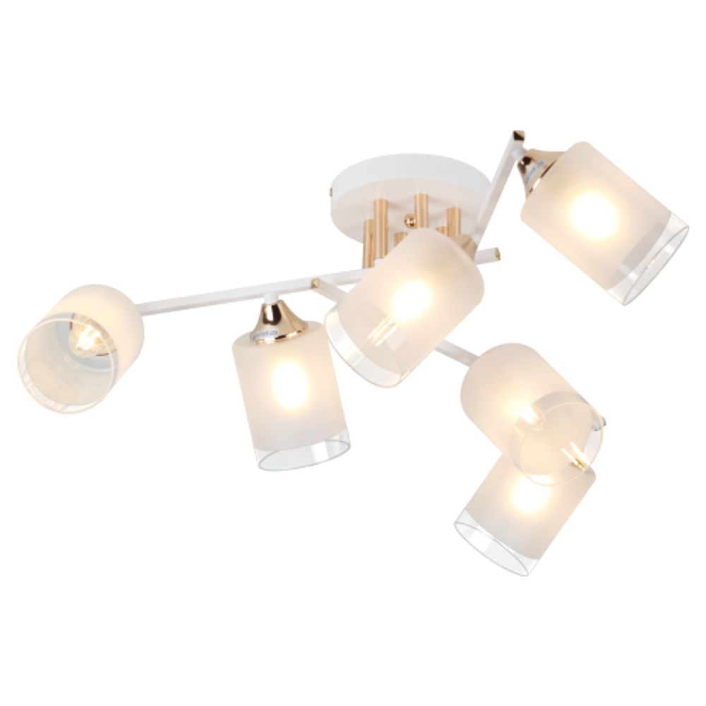 Люстра Rivoli Georgiana 9144-205 6 х Е27 60 Вт модерн | Rivoli