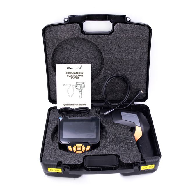 ICARTOOL (IC-V112C) Видеоэндоскоп промышленный, 3,9 мм