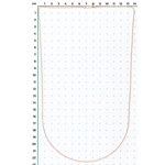 Цепь из красного золота с алмазной гранью (плетение «Панцирное Бильбао»)