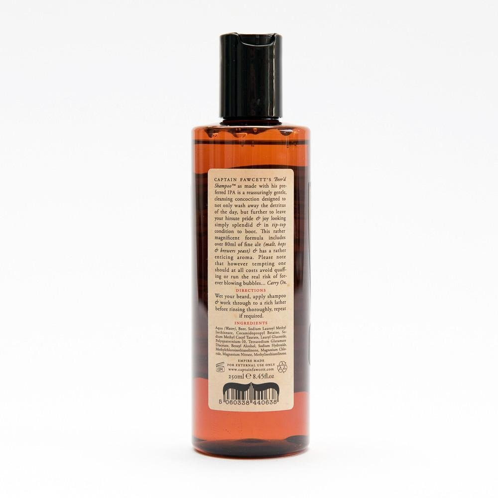 Captain Fawcett Beer'd Shampoo - Шампунь для бороды, 250 мл
