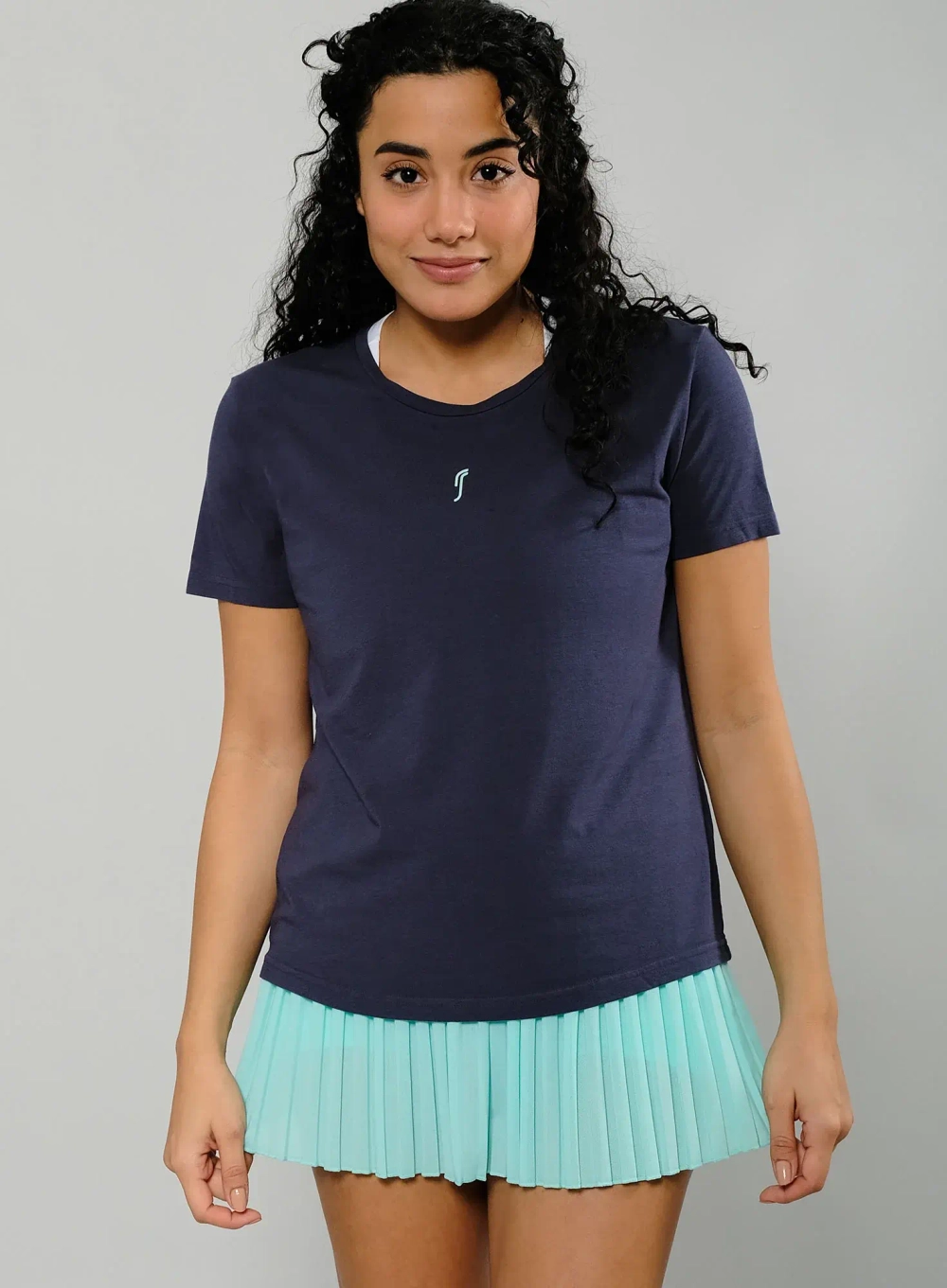 Женская футболка RS Paris Relaxed Tee (Navy/Ace Blue 242W014926/313)