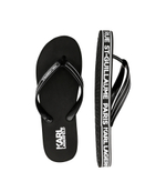Вьетнамки KOSTA MNS Maison Border Thong Karl Lagerfeld - черный(KL71008S)