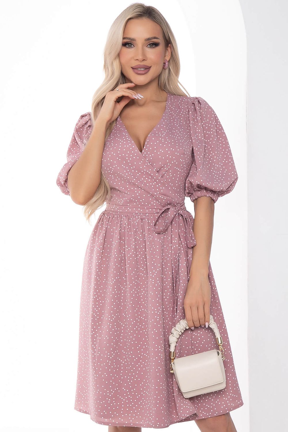 Платье Мечты сбываются пудровое П10119 LT Collection (Акция)