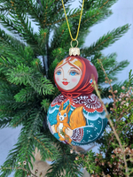 Матрешка стеклянная Ксюшенька