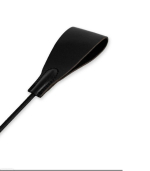 Стек длинный с черной ручкой и прямоугольным наконечником 75 см