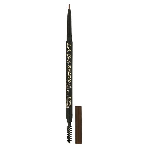 L.A. Girl, Shady Slim Brow Pencil, средне-коричневый, GB356, 0,08 г (0,003 унции)