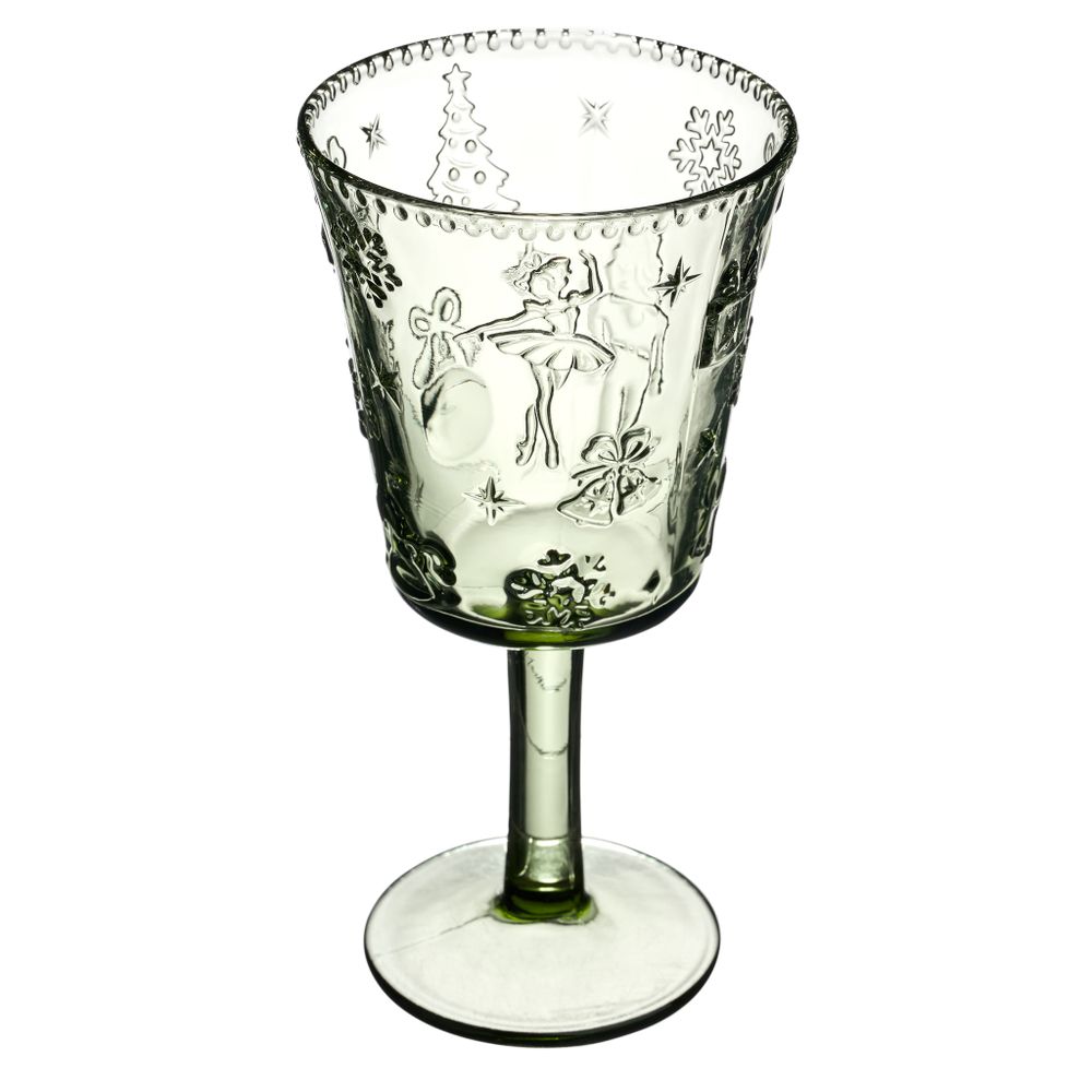 НАБОР БОКАЛОВ "ЩЕЛКУНЧИК" GREEN, 4 ШТ/280 МЛ