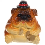 Копилка из гипса «Банкир» 14см