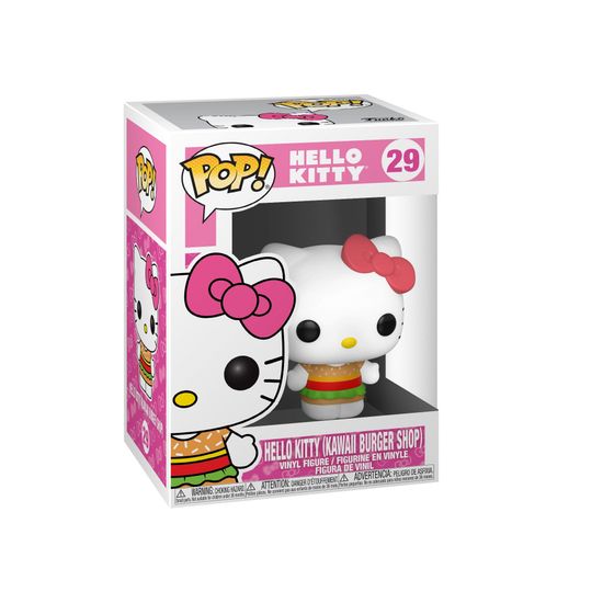 Фигурка Funko POP! Hello Kitty Hello Kitty (Kawaii Burger Shop) (29) 43472 / Фигурка Фанко ПОП! по мотивам франшизы "Hello Kitty"