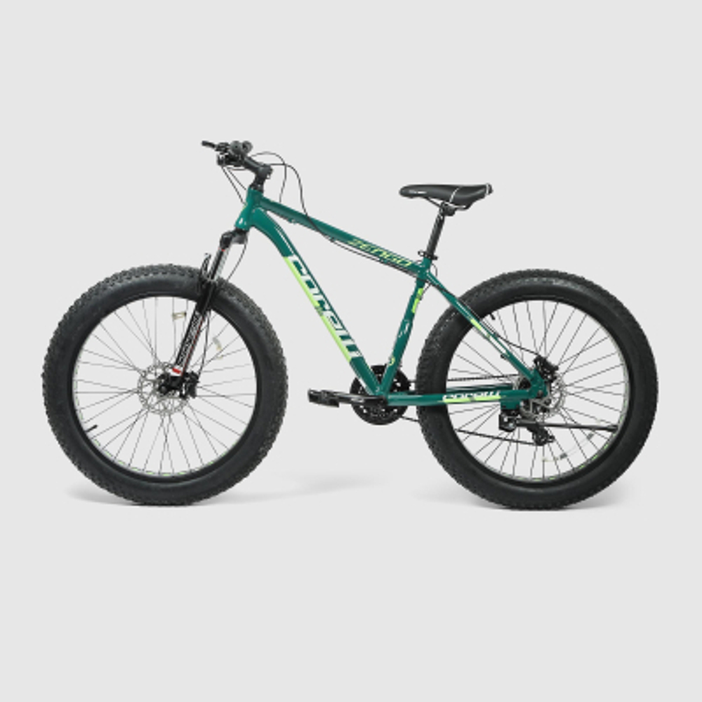 Велосипед Corelli Zengo Green Grey 26, 21 скорость, мужской