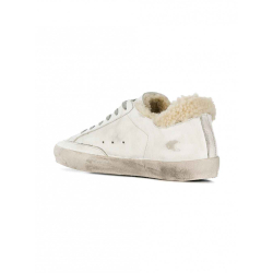 Женские Кеды GOLDEN GOOSE 'SUPERSTAR' С ОВЧИНОЙ