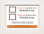 Рама 10x15 для картин и фотографий RP0021742-21