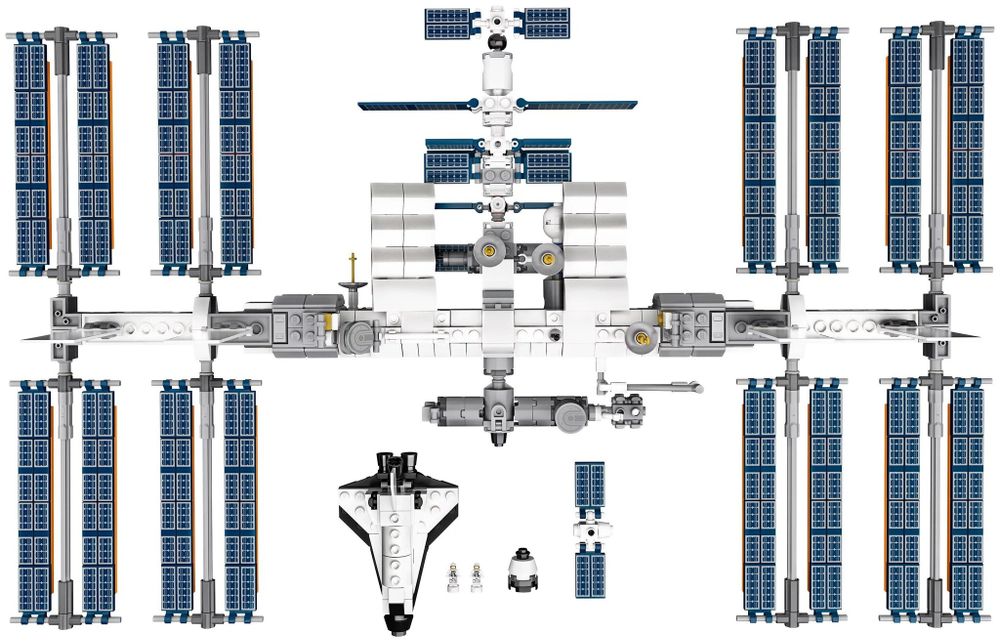 Конструктор LEGO Ideas 21321 Международная Космическая Станция