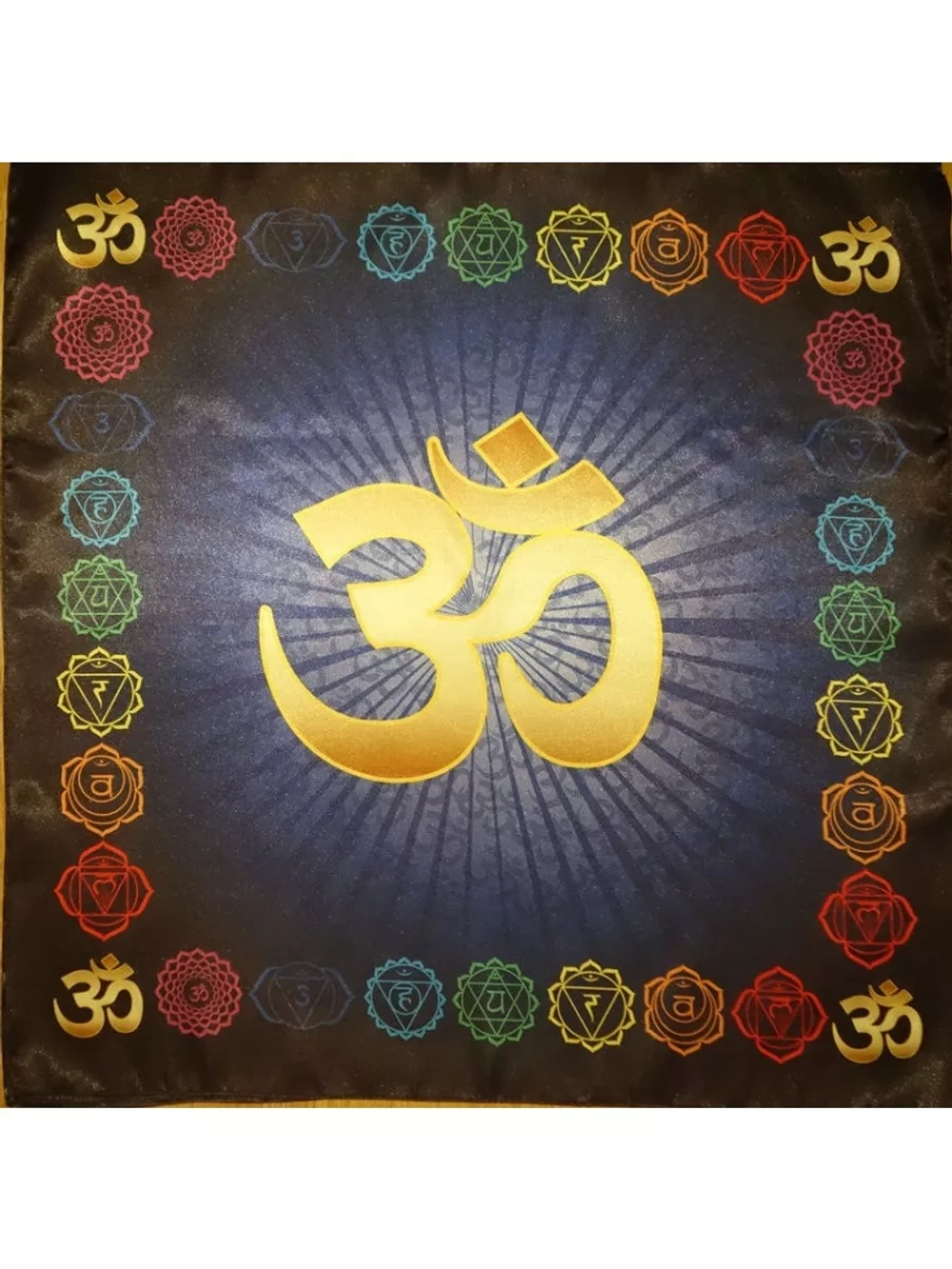 Скатерть для медитаций и йоги Аум, чакры Аджна
